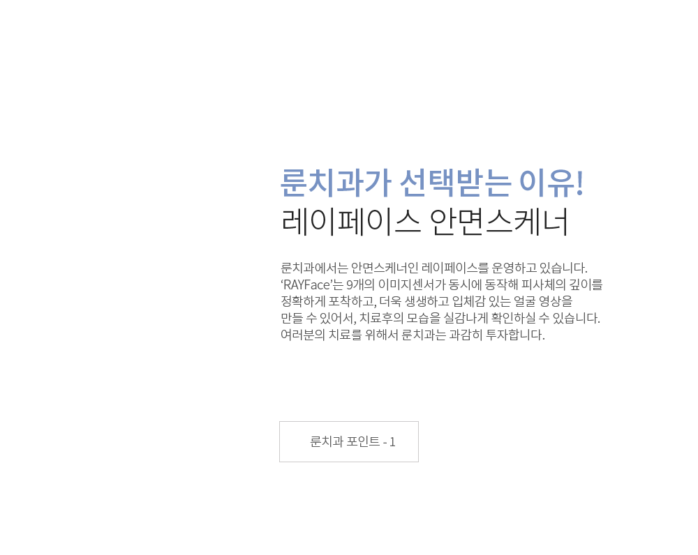 레이페이스 안면스캐너